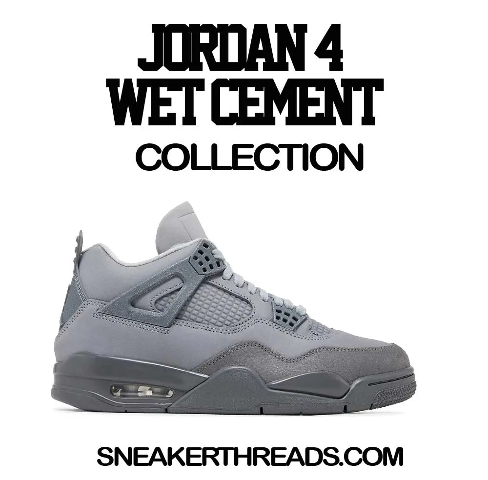 Retro 4 Wet Cement Finesse Shirt