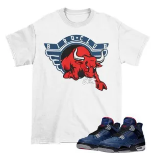 Retro 4 Winter Blue Sneaker Tee