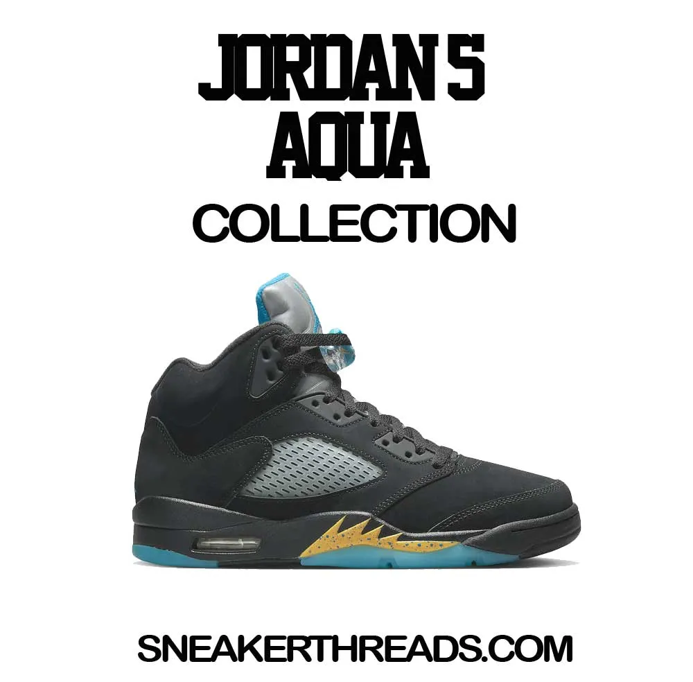 Retro 5 Aqua Finesse Shirt