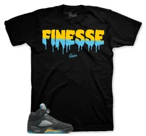 Retro 5 Aqua Finesse Shirt
