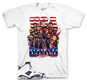 Retro 6 Olympic Contenders Shirt