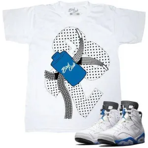Retro 6 shirt | Sport Blue
