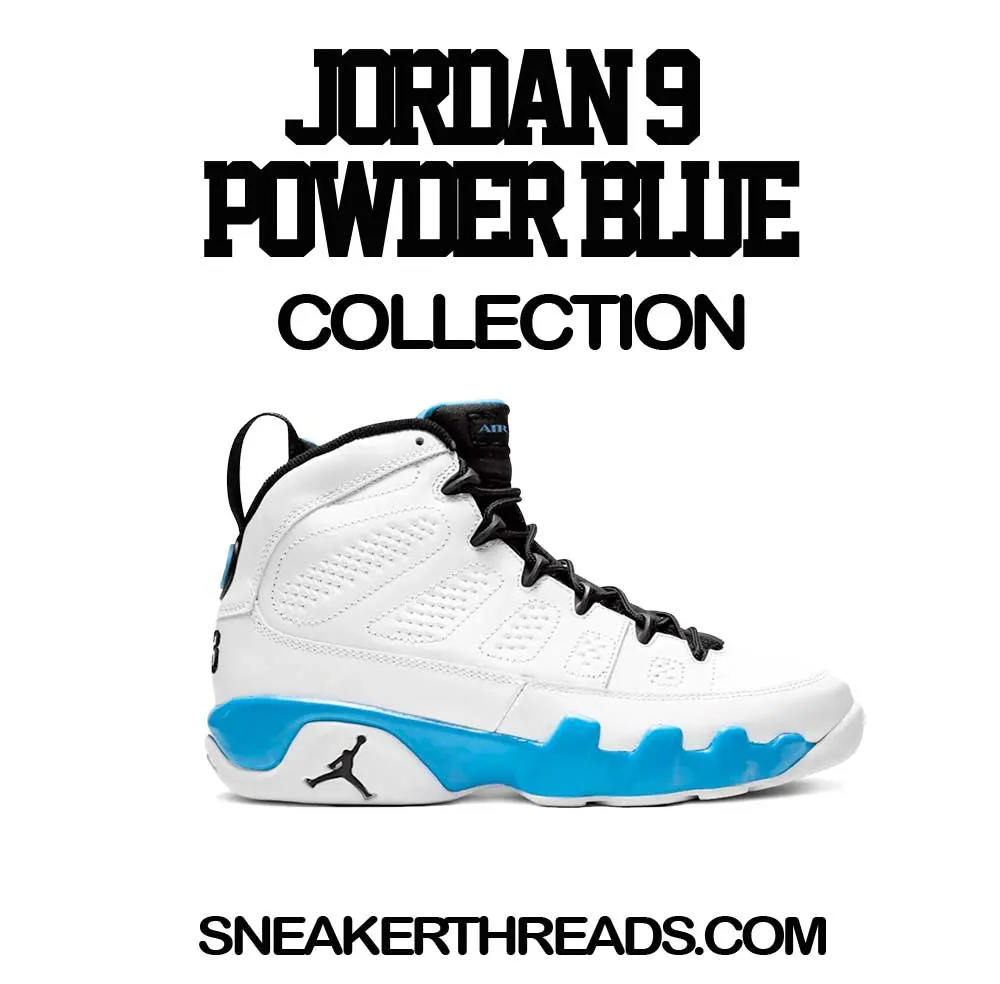 Retro 9 Powder Blue Toro Shirt