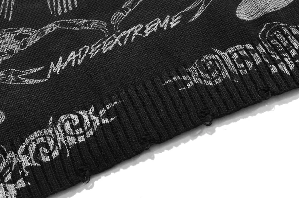 Scorpion's Eye Knitted Sweater