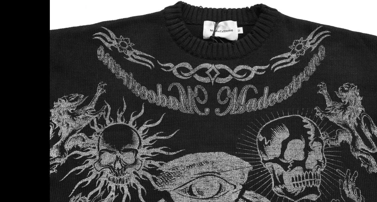 Scorpion's Eye Knitted Sweater