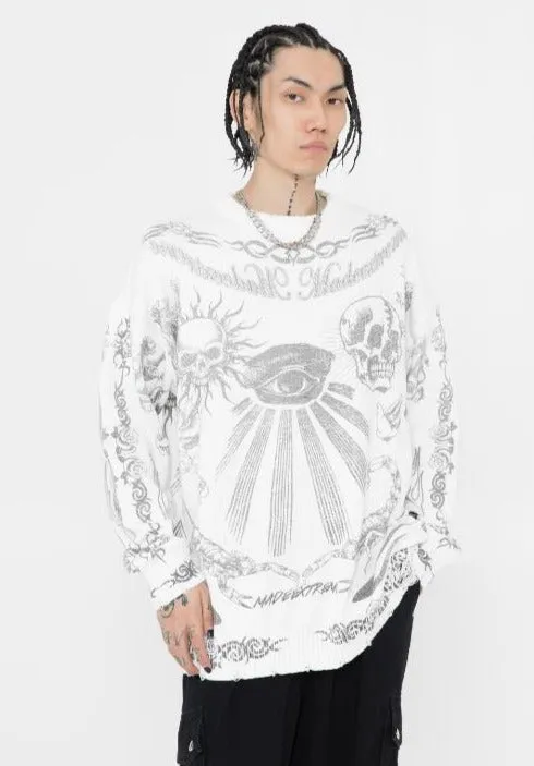 Scorpion's Eye Knitted Sweater