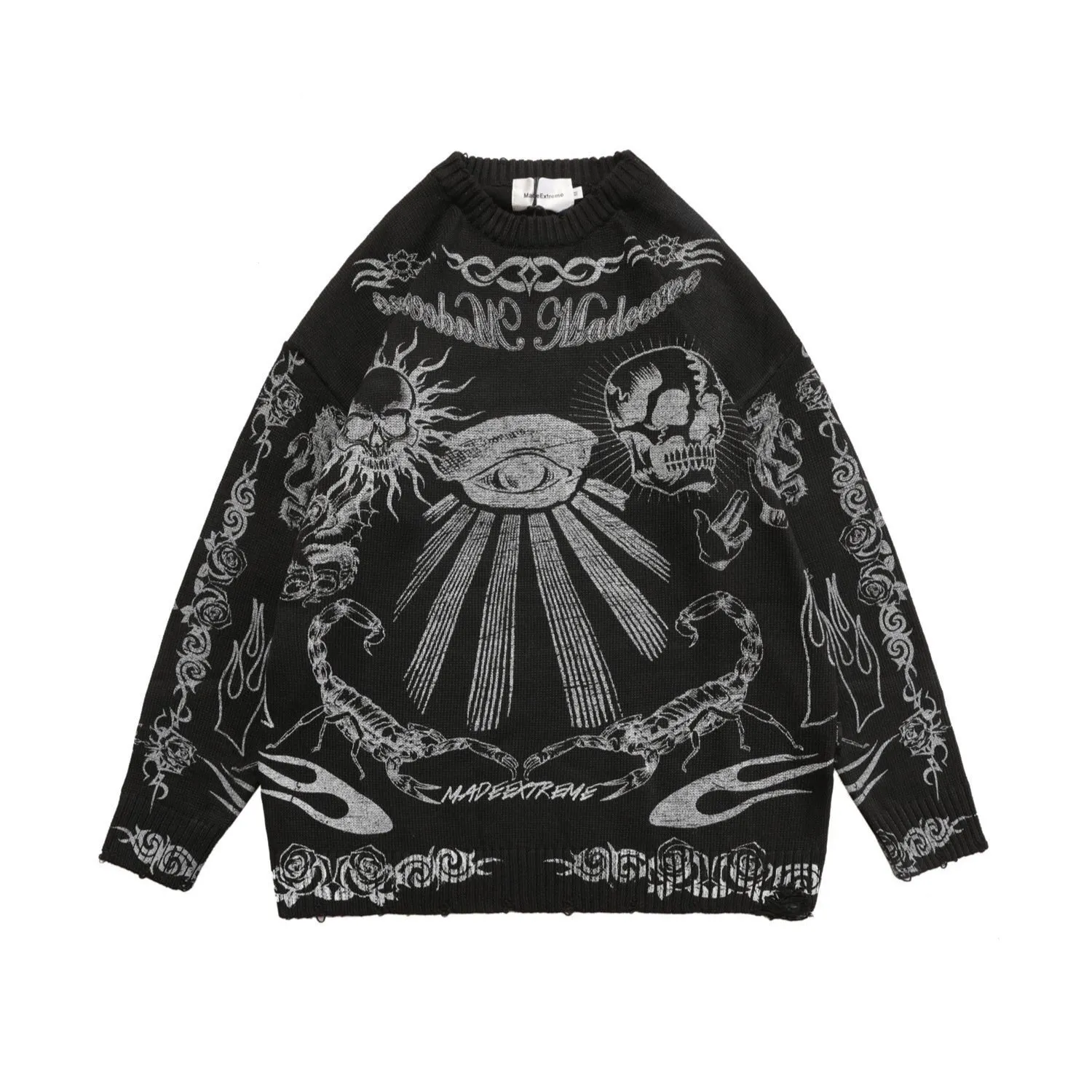 Scorpion's Eye Knitted Sweater