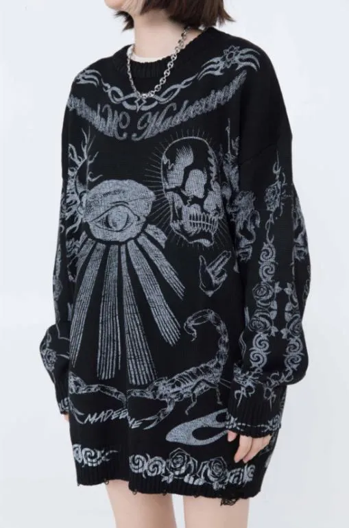 Scorpion's Eye Knitted Sweater