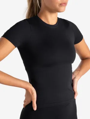 Sculpt Seamless T-Shirt - Black