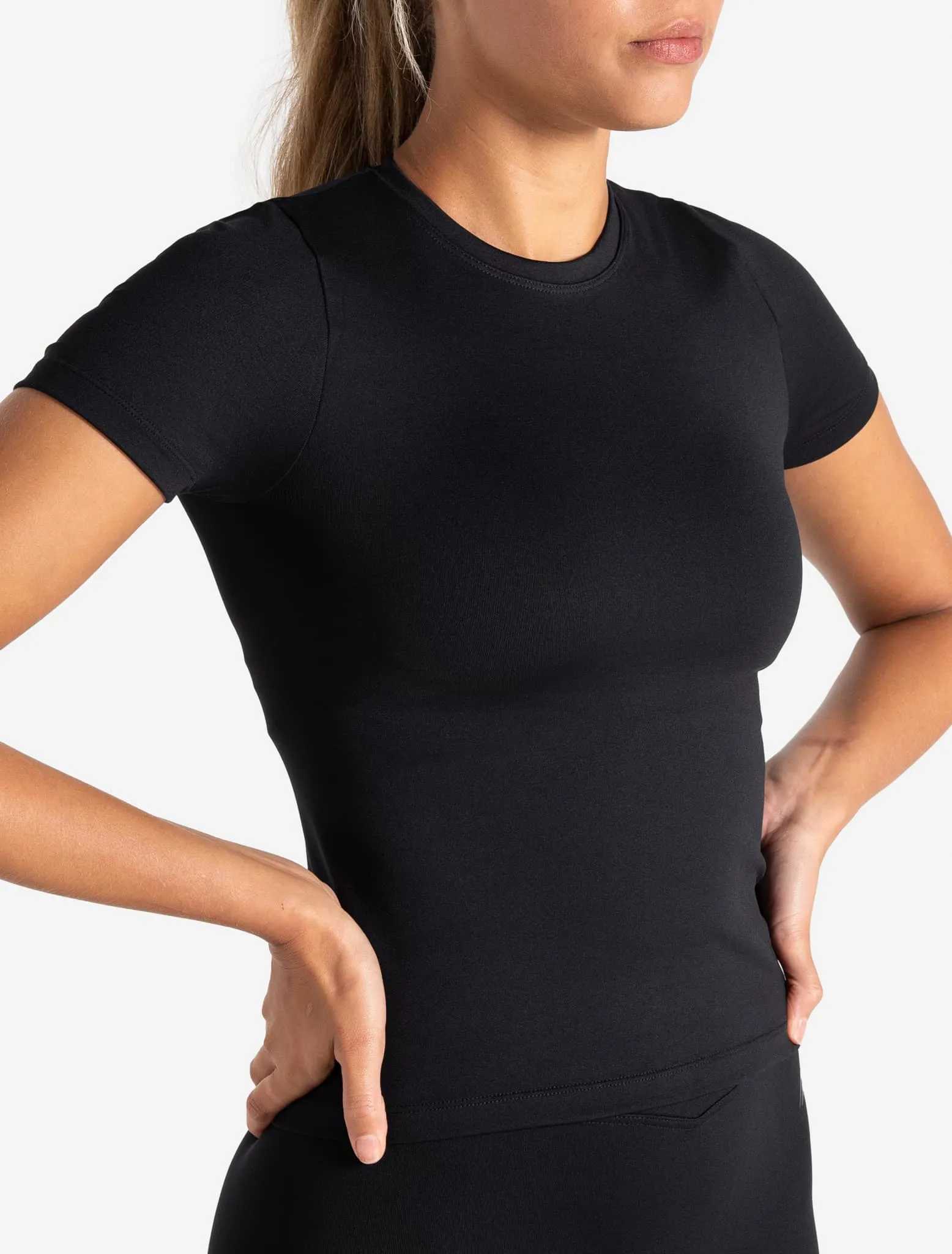 Sculpt Seamless T-Shirt - Black