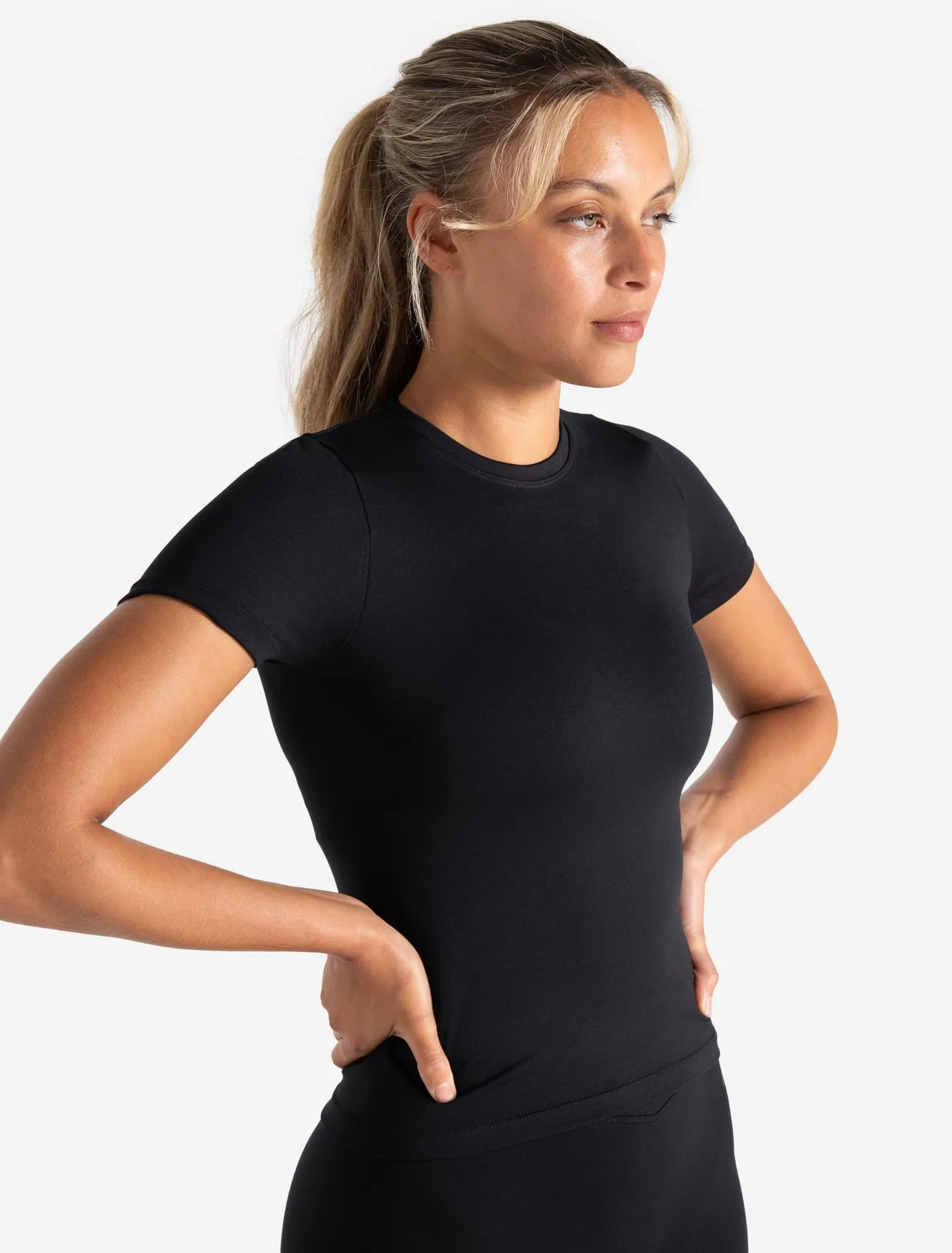 Sculpt Seamless T-Shirt - Black