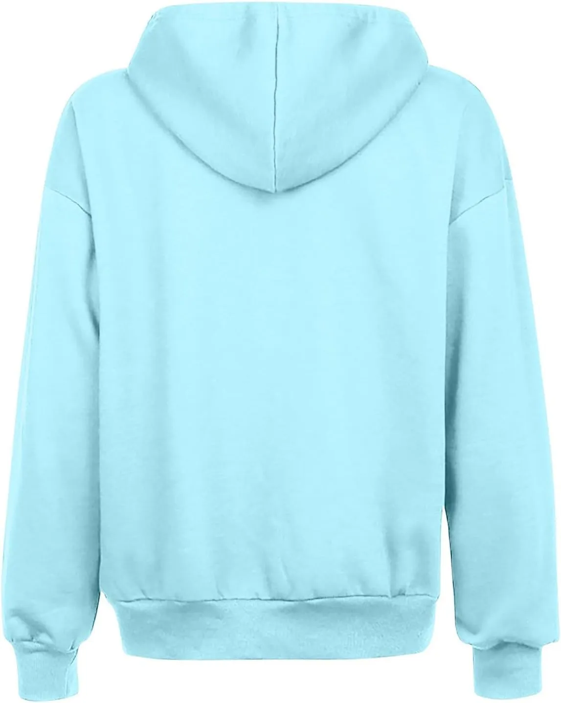 SHAOBGE Womens Zip Up Hoodies Long Sleeve Fall Oversized Sweatshirts Fleece Y2K Jacket with Pockets 2024 Fashion Clothes