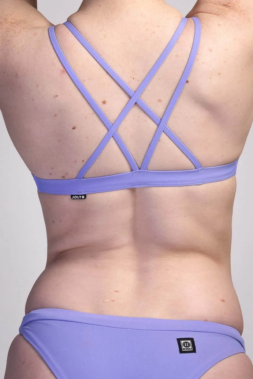 Shara Fixed-Back Top- Lavender