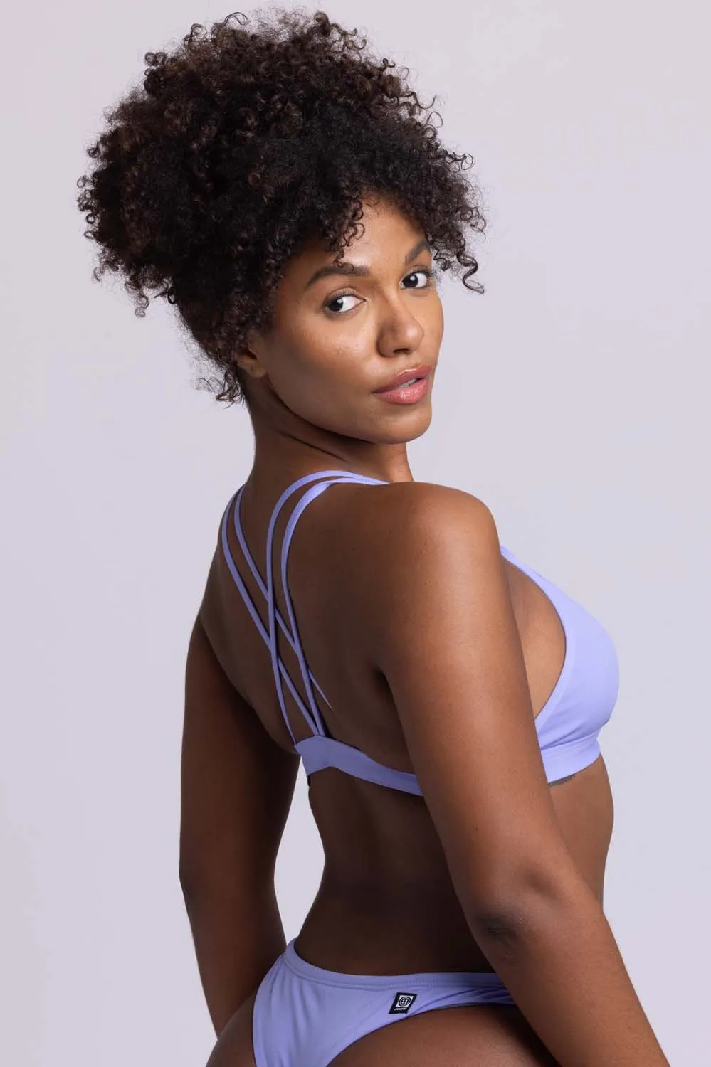 Shara Fixed-Back Top- Lavender