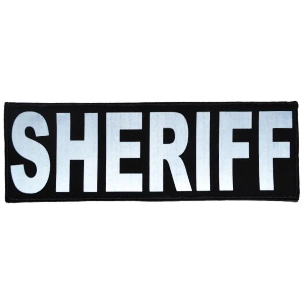 Sheriff Reflective - 3x9 Patch