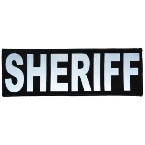 Sheriff Reflective - 3x9 Patch