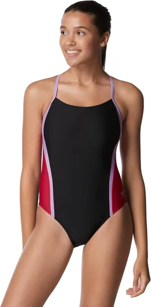 Speedo Women's Swimsuit One Piece Prolt Relay Back
