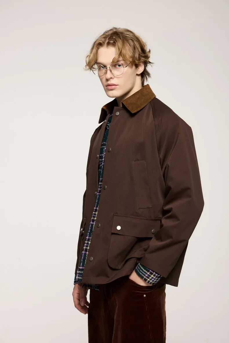 Stylish Pocketed Oversized Button-Up Field Jacket