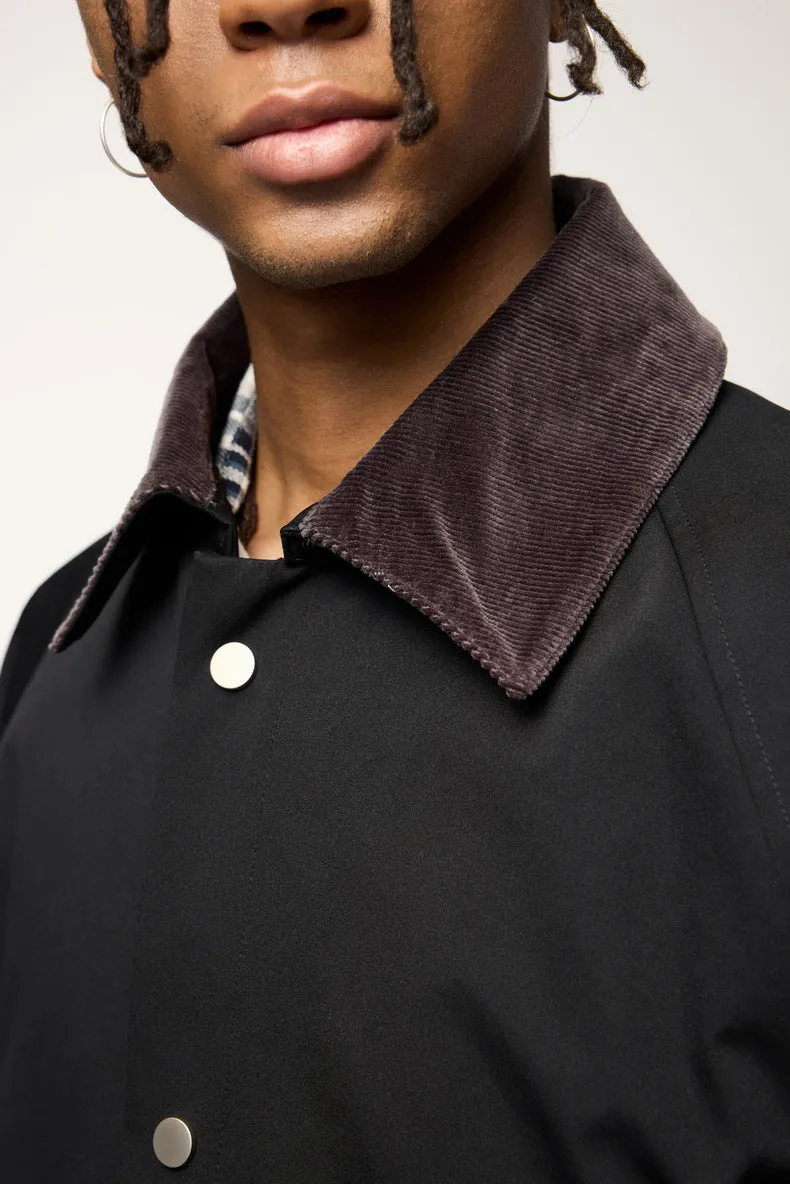 Stylish Pocketed Oversized Button-Up Field Jacket