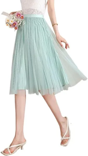 Summer Fashion Ladies' Mini Skirt, Street Style, for Office, Casual wear, Outing, Elastic Waist, Black and Pink.