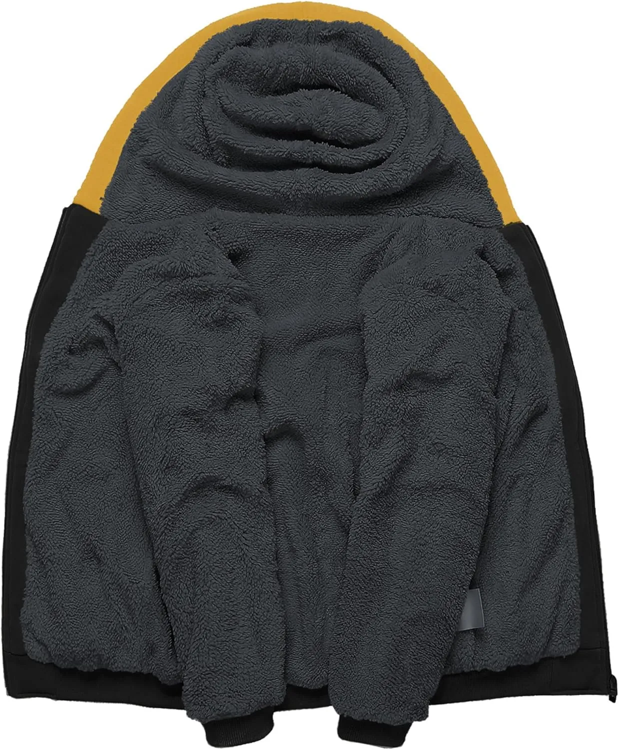 SWISSWELL Boy Jacket Fleece Lined Hoodie Long Sleeve Zip up Soft Warm Sweatshirt Outerwear for Kids