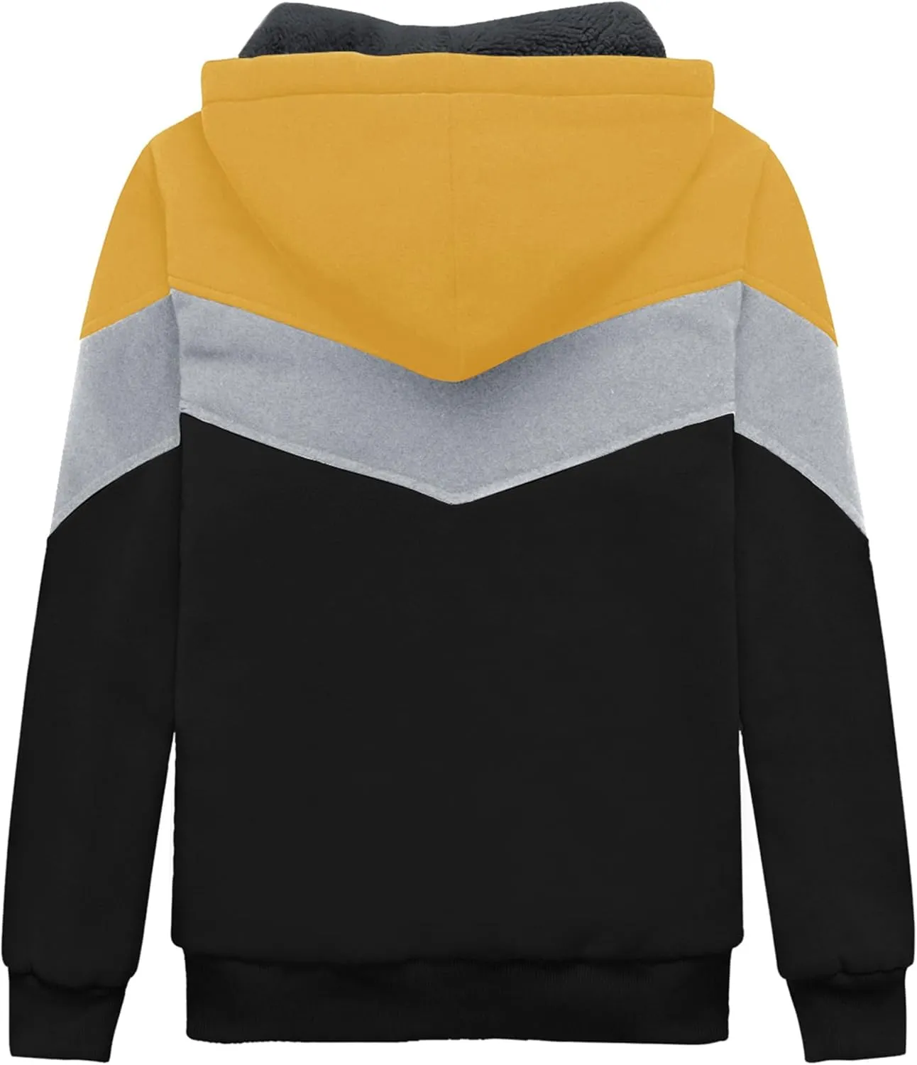 SWISSWELL Boy Jacket Fleece Lined Hoodie Long Sleeve Zip up Soft Warm Sweatshirt Outerwear for Kids