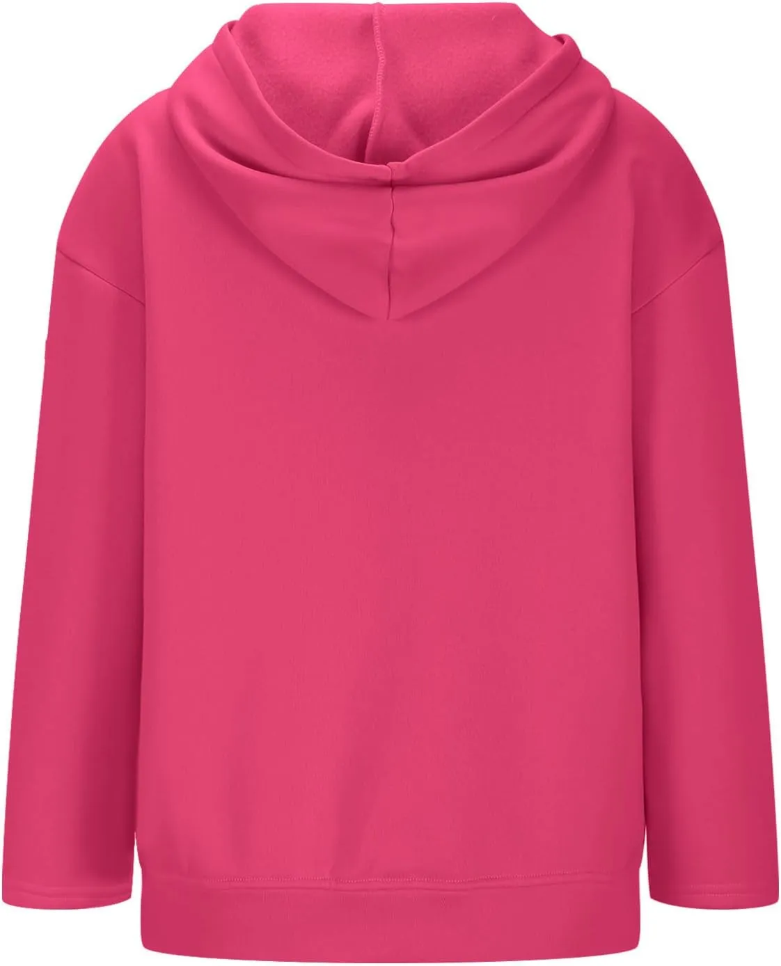 TANGNADE Women Hoodies Full Zip Up Oversized Sweatshirts with Pockets Casual Long Sleeve Thin Hooded Lightweight Jackets