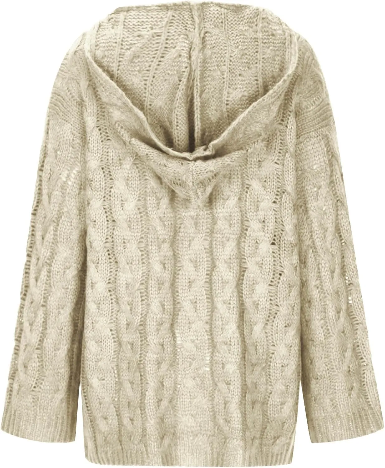 TANGNADE Womens Winter Sweaters Plus Size Hoodies Sweater Knit V Neck Tops Oversized Fashion Casual Long Sleeve Pullover