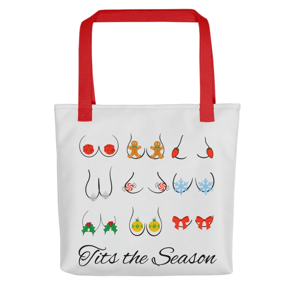 Tits the Season Tote Bag