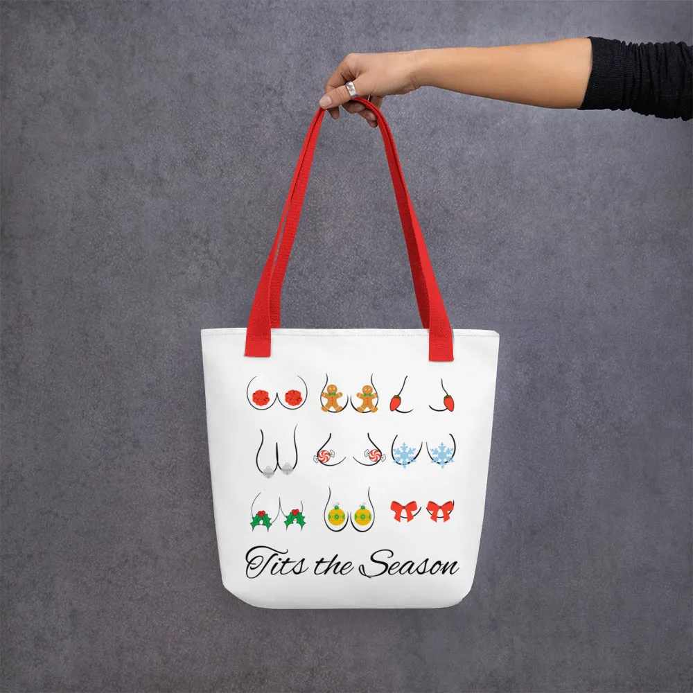 Tits the Season Tote Bag