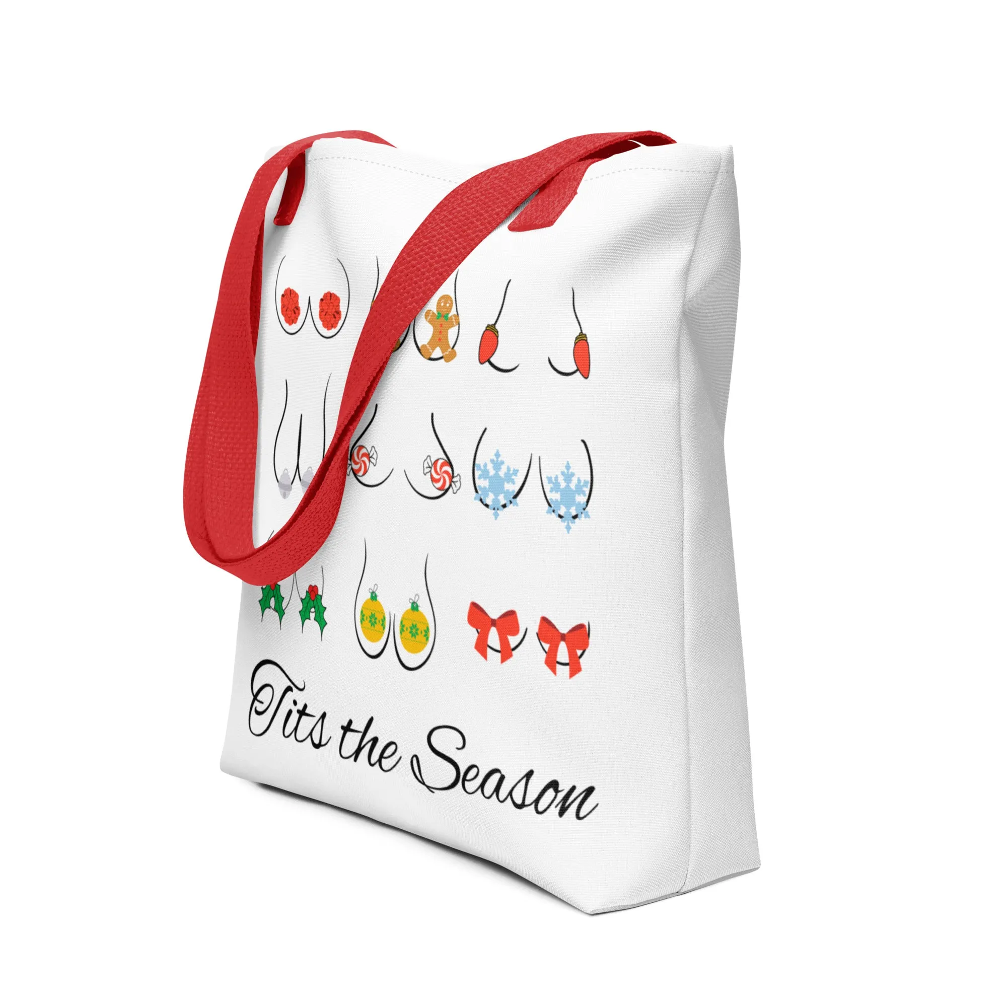 Tits the Season Tote Bag