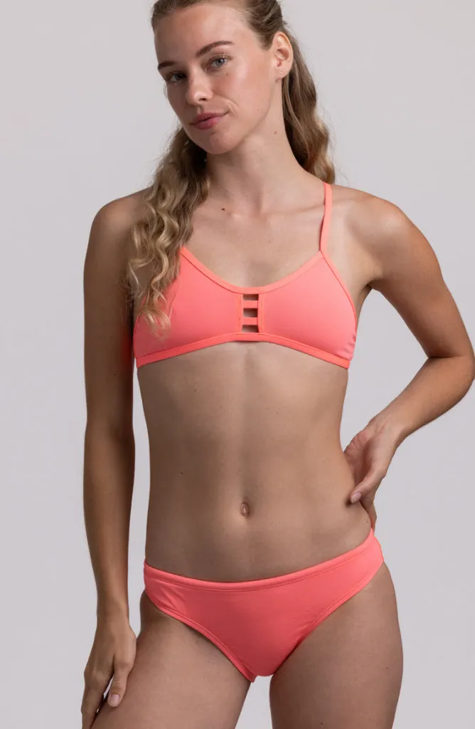 Tomcat Tie-Back Top - Melon
