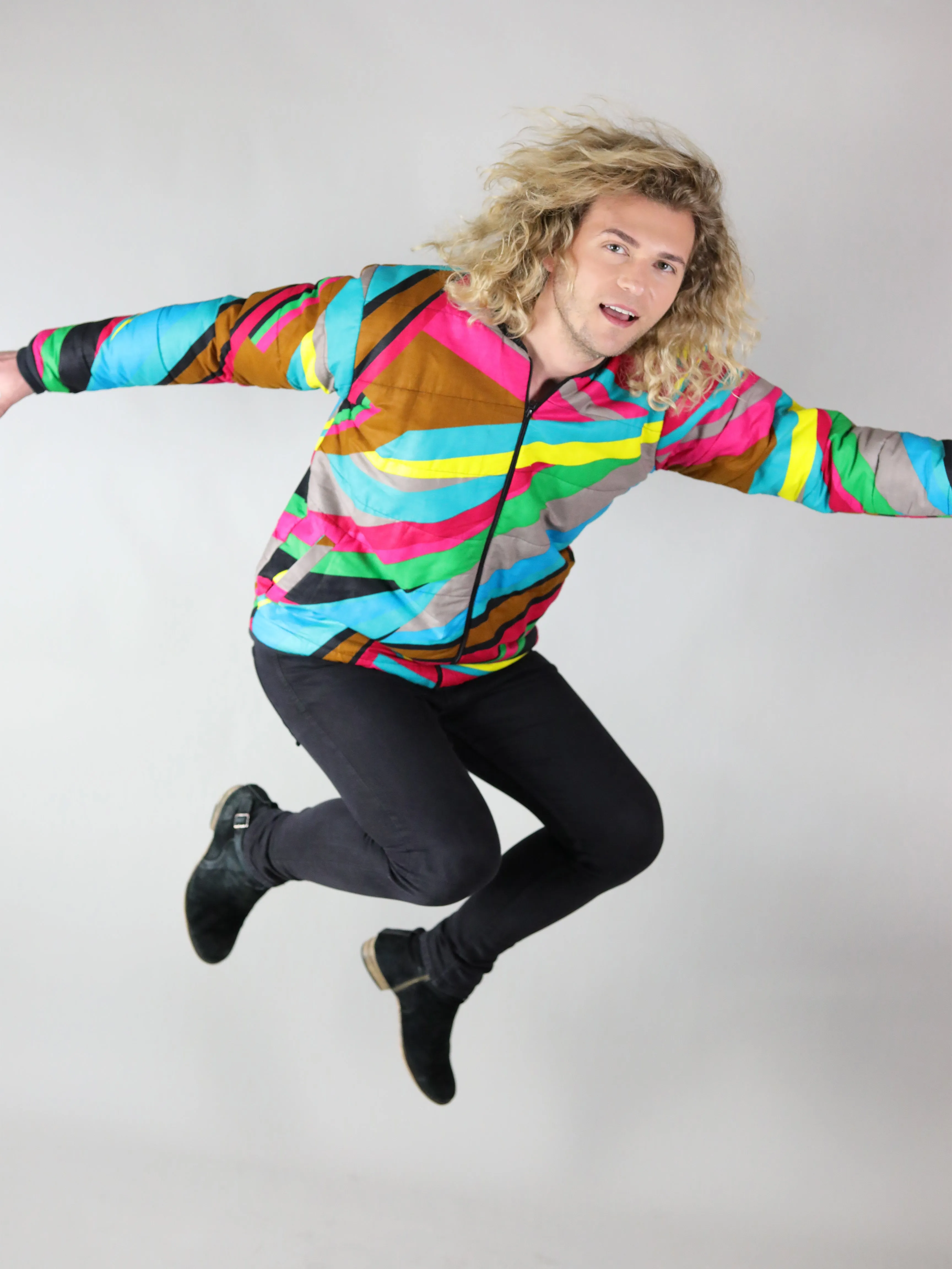 UNISEX LAKAY AFRICAN PRINT JACKET