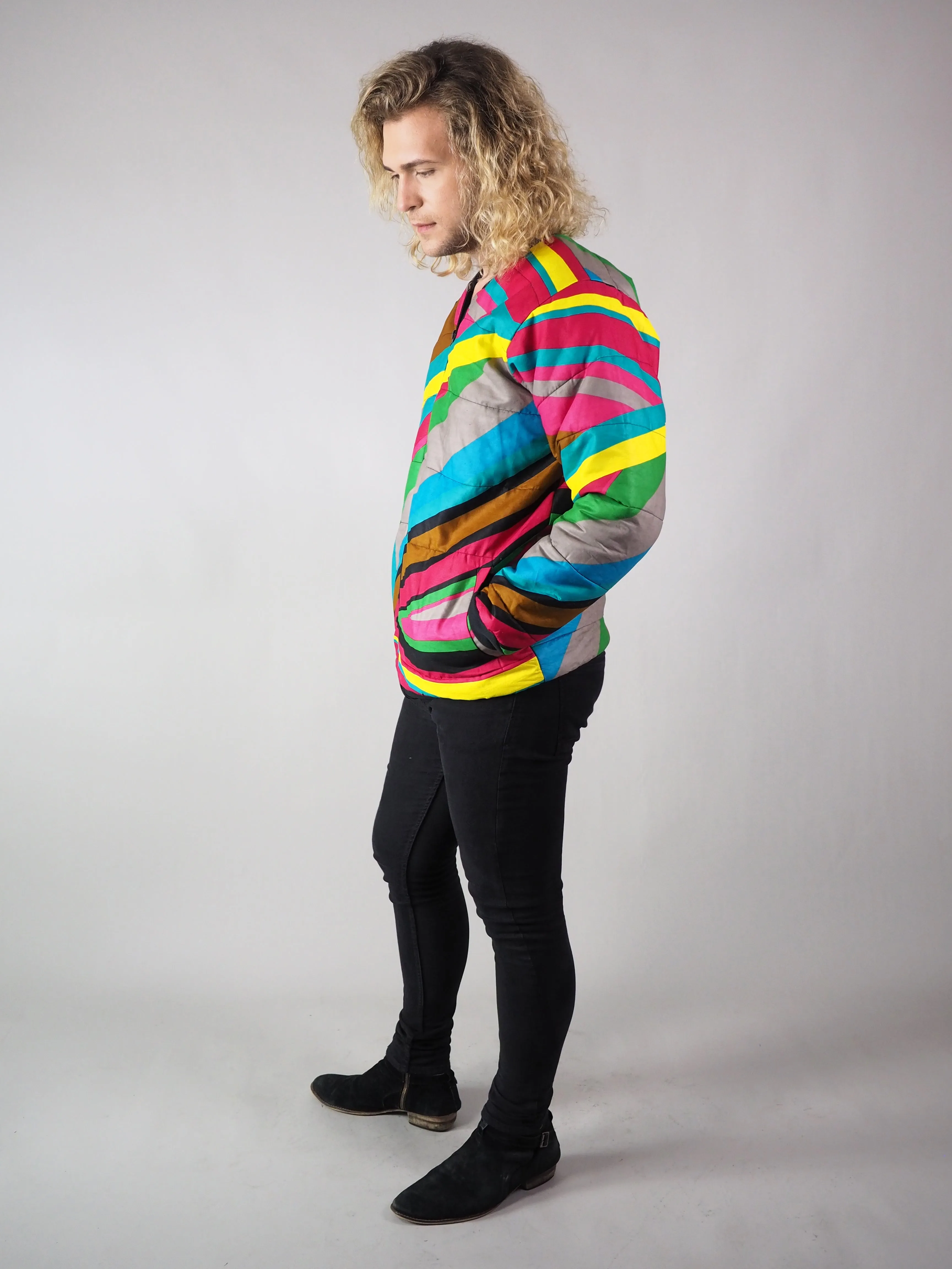 UNISEX LAKAY AFRICAN PRINT JACKET