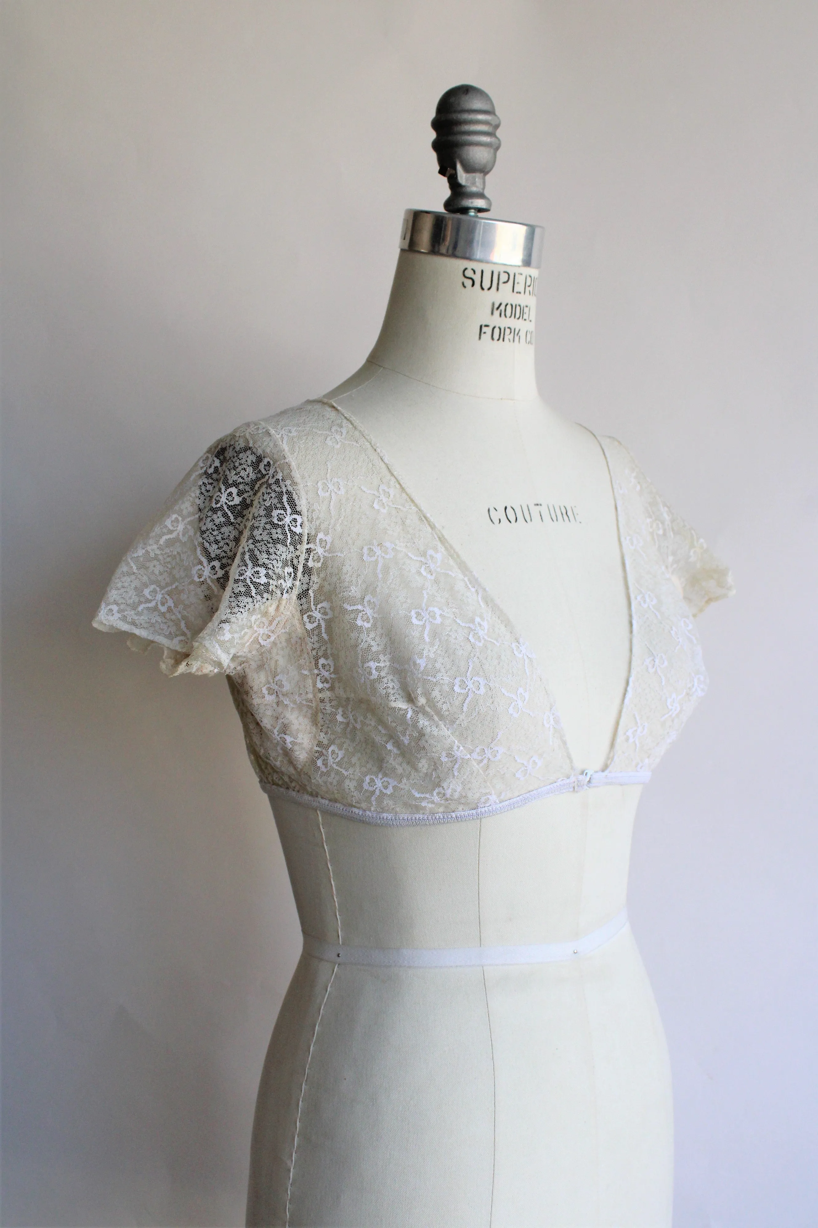 Vintage 1950s Kleinerts Dress Shield Top