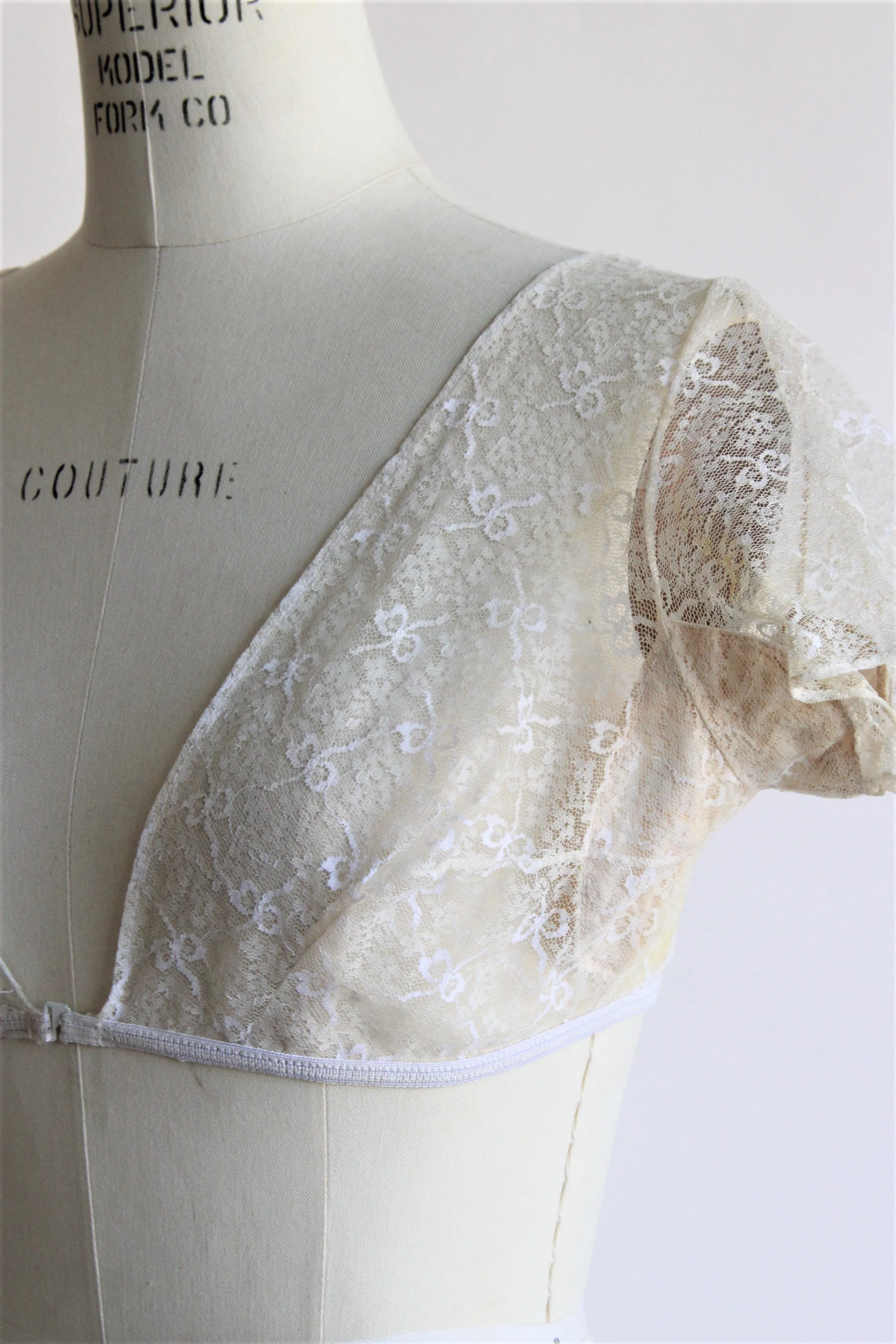 Vintage 1950s Kleinerts Dress Shield Top