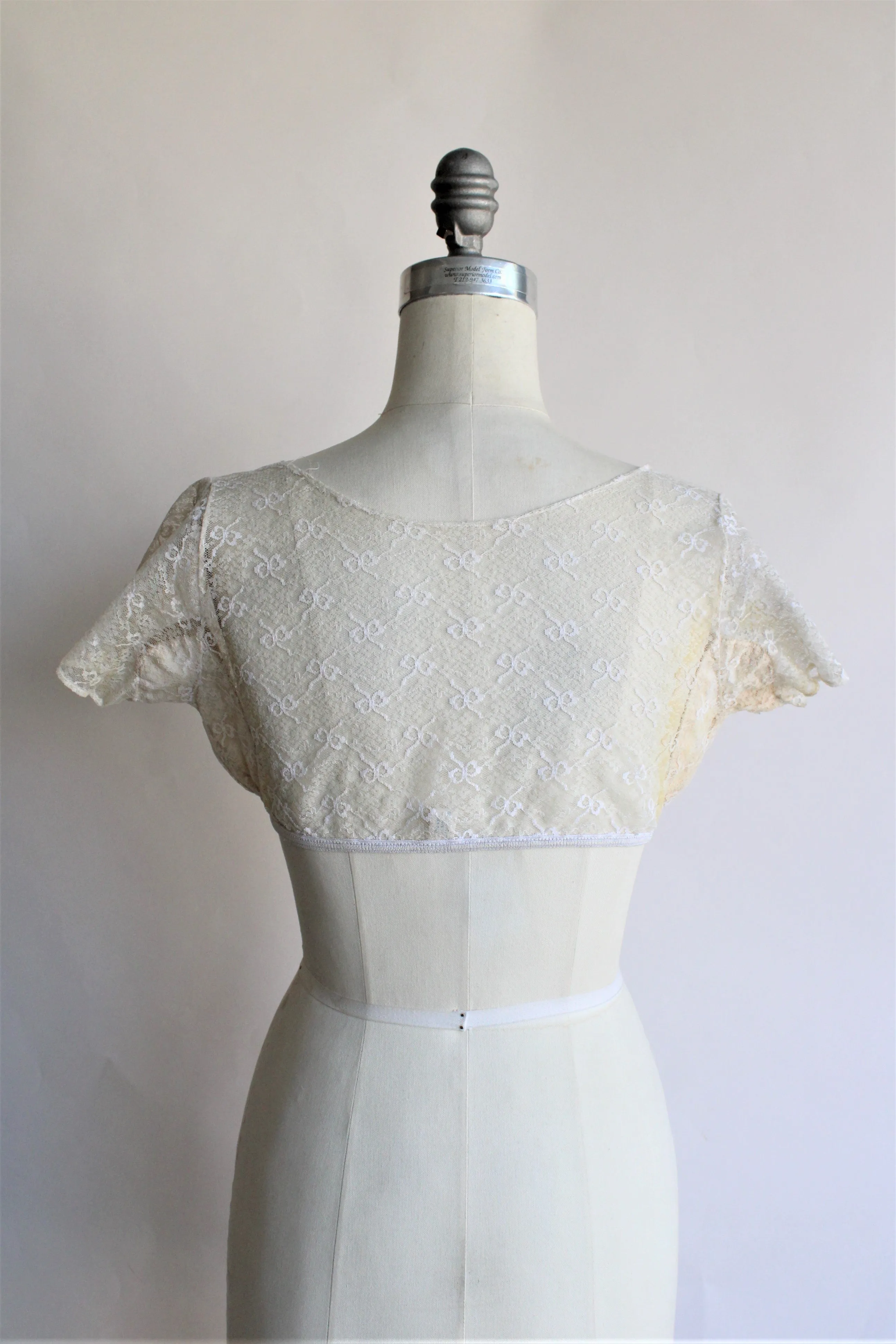 Vintage 1950s Kleinerts Dress Shield Top