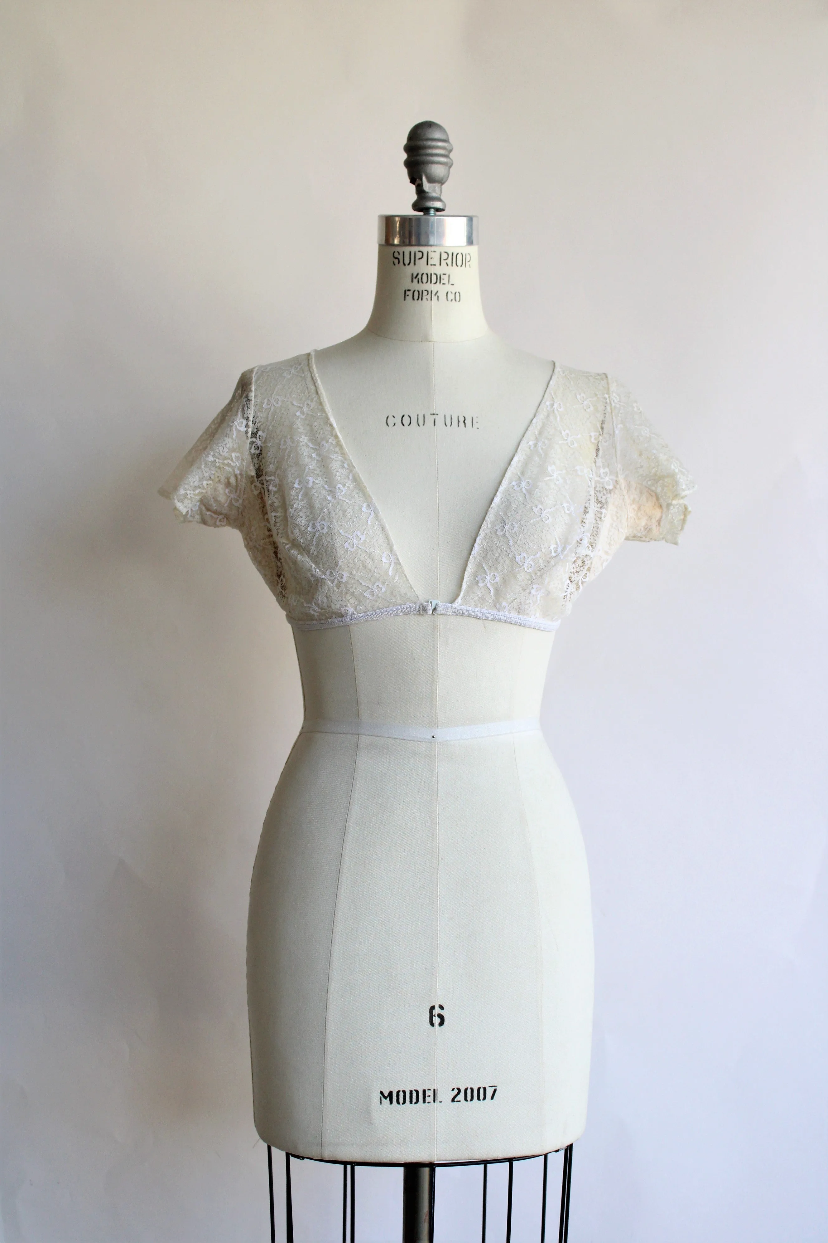 Vintage 1950s Kleinerts Dress Shield Top