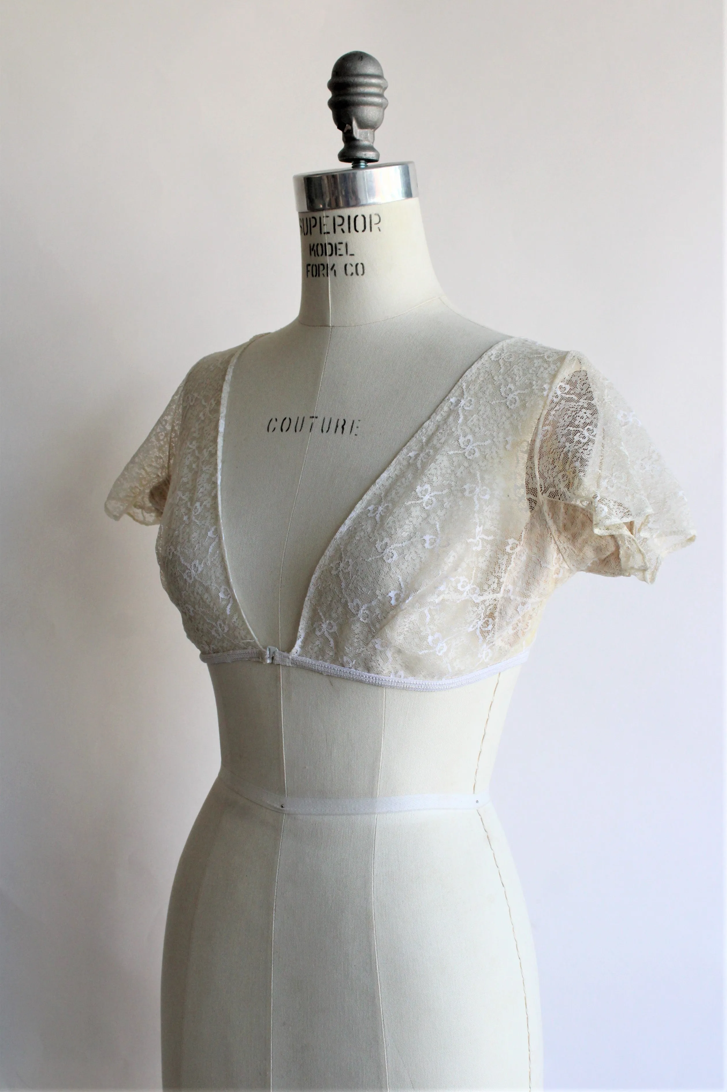 Vintage 1950s Kleinerts Dress Shield Top