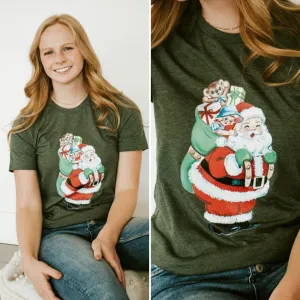 Vintage Santa Tee