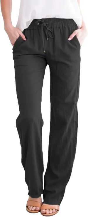 Wide Leg Sweatpants Winter Pretty Work Leggings with Pockets Barrel Pants Flare Leggings
