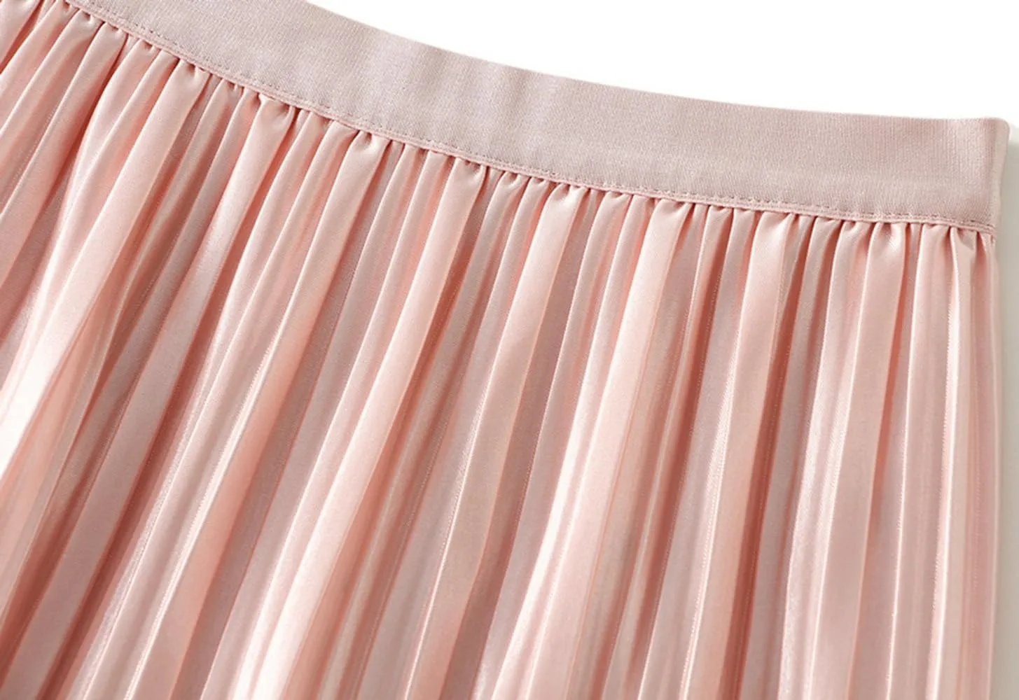 Womens Floral Print Maxi Skirts Elastic High Waist A Line Pleated Skirt Flowy Beach Long Skirt