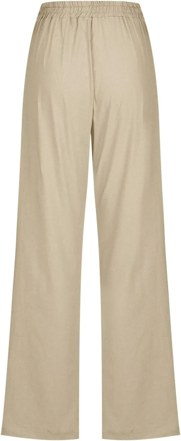 Womens Wide Leg Sweatpants Winter Wideleg Sports Slacks with Pockets Wide Leg Wide Leg