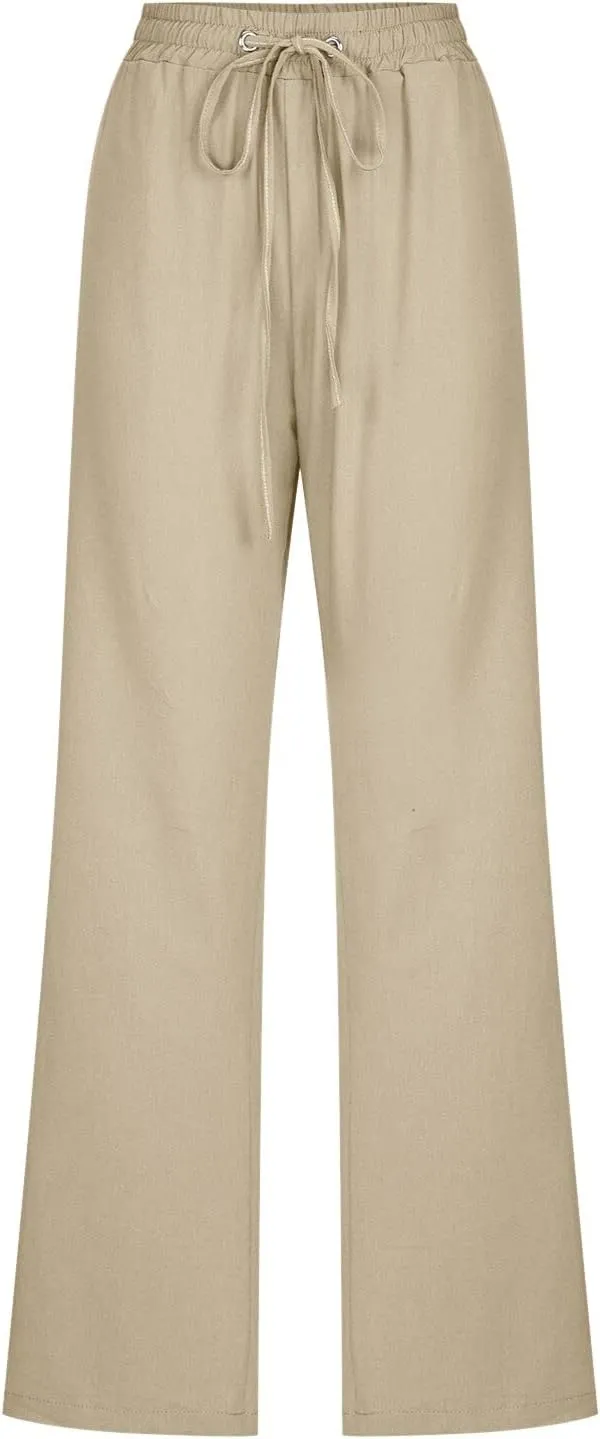 Womens Wide Leg Sweatpants Winter Wideleg Sports Slacks with Pockets Wide Leg Wide Leg