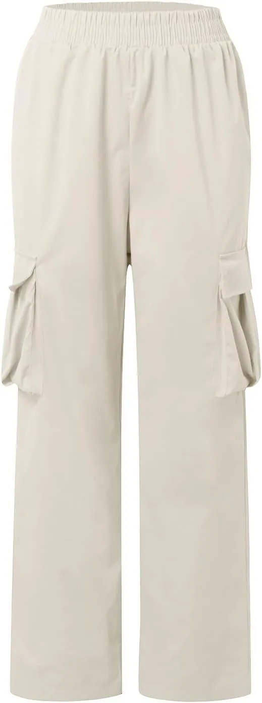 Womens Wide Leg Sweatpants Winter Wideleg Sports Slacks with Pockets Wide Leg Wide Leg