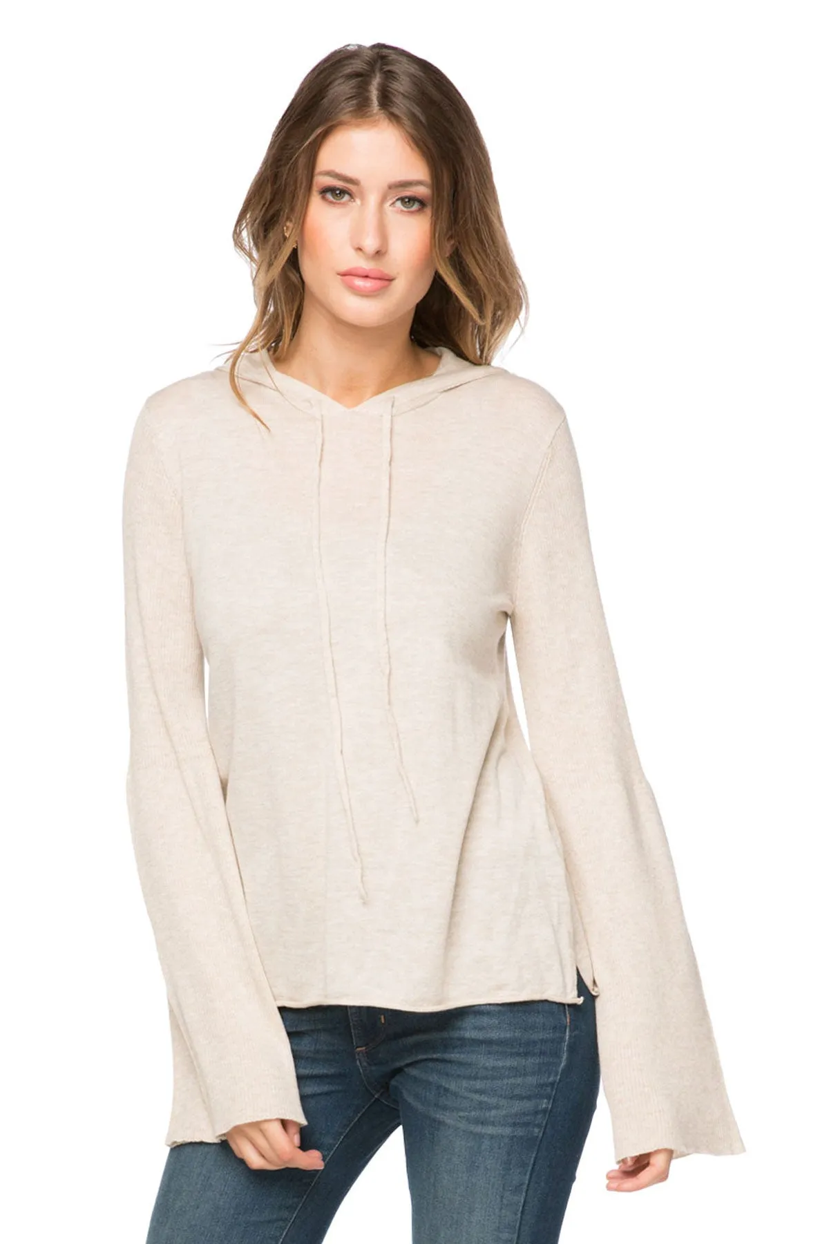 Zen Blend Hannah Hooded Pullover Sweater