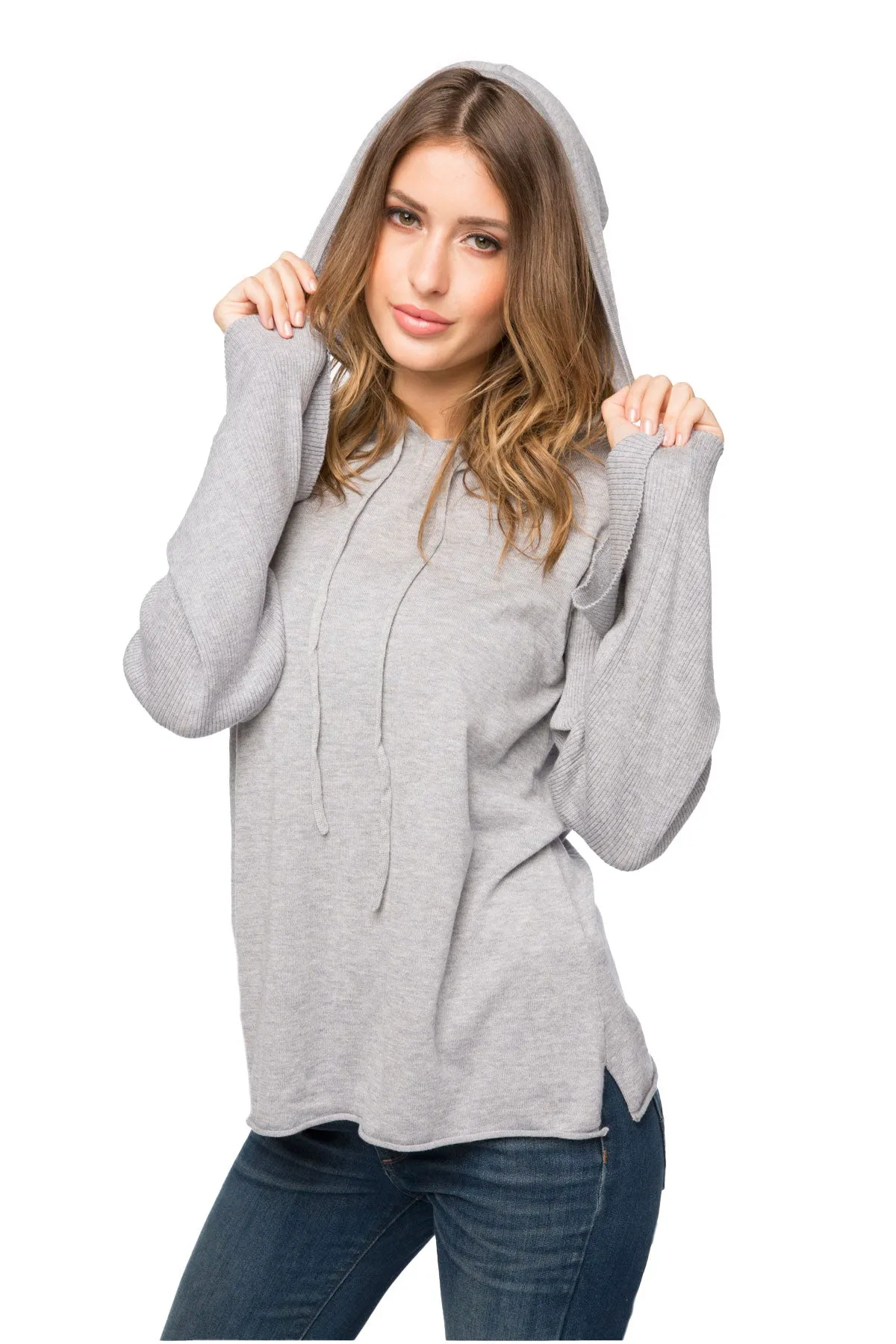 Zen Blend Hannah Hooded Pullover Sweater