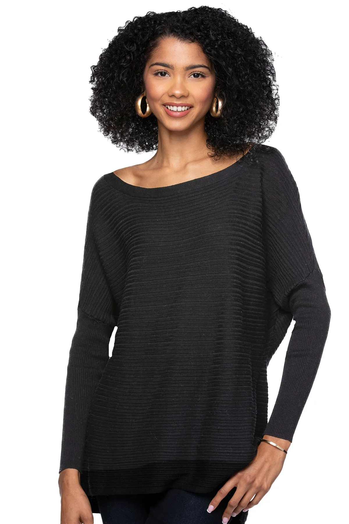 Zen Jess Off Shoulder Spring Sweater Knit